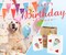 Gift Bags 100Pcs 5.25x3x8 Small Kraft Paper Gift Bags with Handles Bulk, Brown Paper Sacks for Small Business, Retail, Merchandise, Wedding Birthday Party Favor